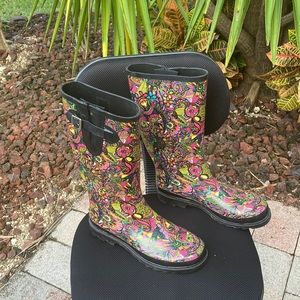 rubber boots for women size 10